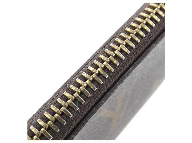 Louis Vuitton Monogram Pochette Clé Coin e Custodia per chiavi Marrone - vista 2