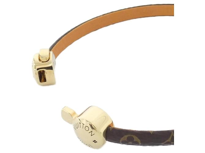 Bracciale Charm Monogram Louis Vuitton Marrone - vista 3