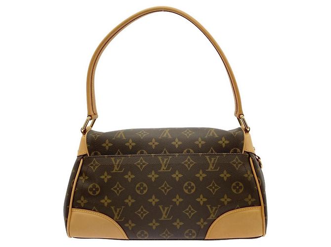 Borsa a spalla Louis Vuitton Monogram Beverly MM Marrone - vista 2