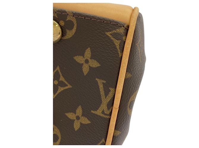 Borsa a spalla Louis Vuitton Monogram Beverly MM Marrone - vista 4