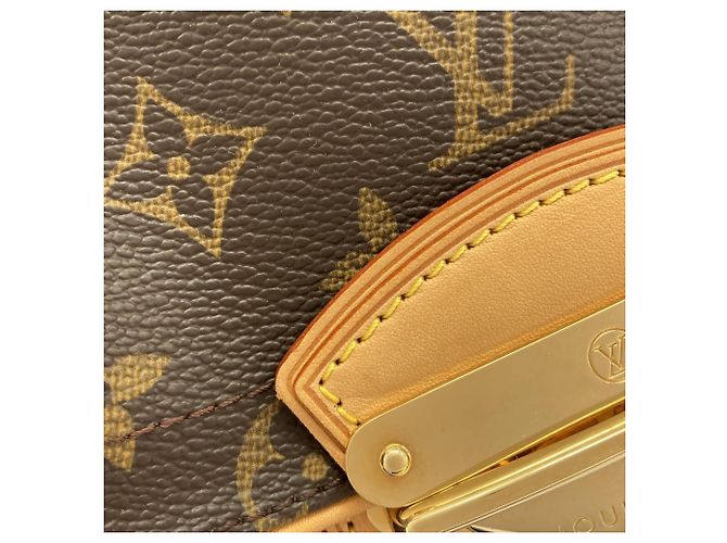 Borsa a spalla Louis Vuitton Monogram Beverly MM Marrone - vista 5
