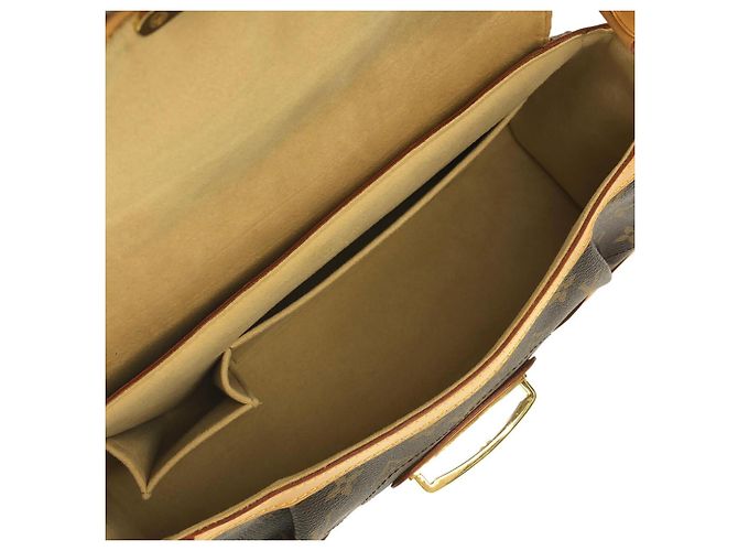 Borsa a spalla Louis Vuitton Monogram Beverly MM Marrone - vista 8