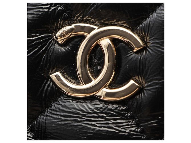 Timeless Borsa a tracolla Chanel Matelassé con manico superiore Nero - vista 8