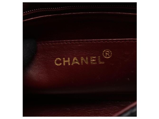 Borsa a Spalla Chanel Matelassé Diana Flap Nero - vista 4