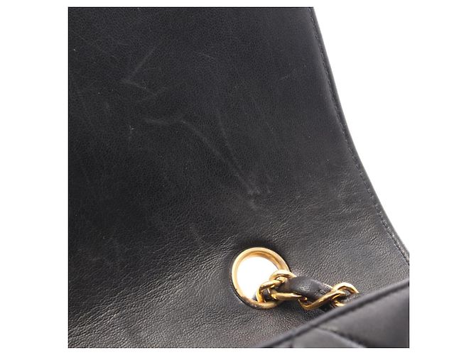 Borsa a Spalla Chanel Matelassé Diana Flap Nero - vista 8