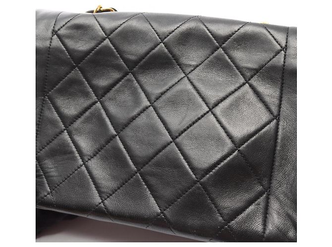 Borsa a Spalla Chanel Matelassé Diana Flap Nero - vista 13