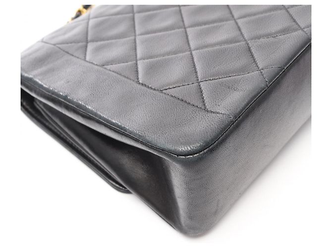 Borsa a Spalla Chanel Matelassé Diana Flap Nero - vista 13