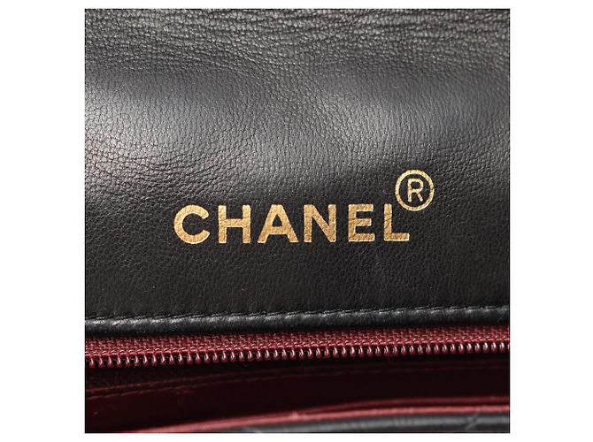 Borsa a Spalla Chanel Matelassé Diana Flap Nero - vista 4