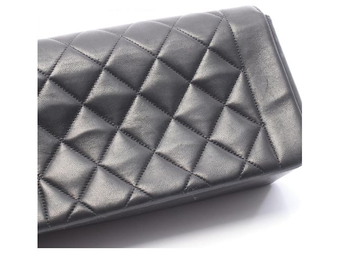 Borsa Chanel Matelassé Diana Flap Nero - vista 11