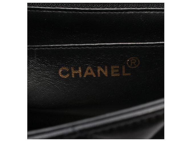 Borsa Chanel Matelassé Diana Flap Nero - vista 4