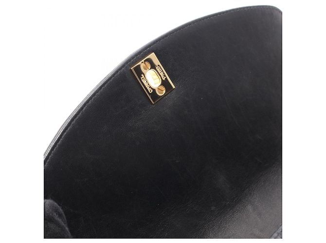 Borsa Chanel Matelassé Diana Flap Nero - vista 8