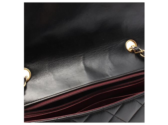 Borsa a Spalla Chanel Matelassé Diana Flap Nero - vista 6