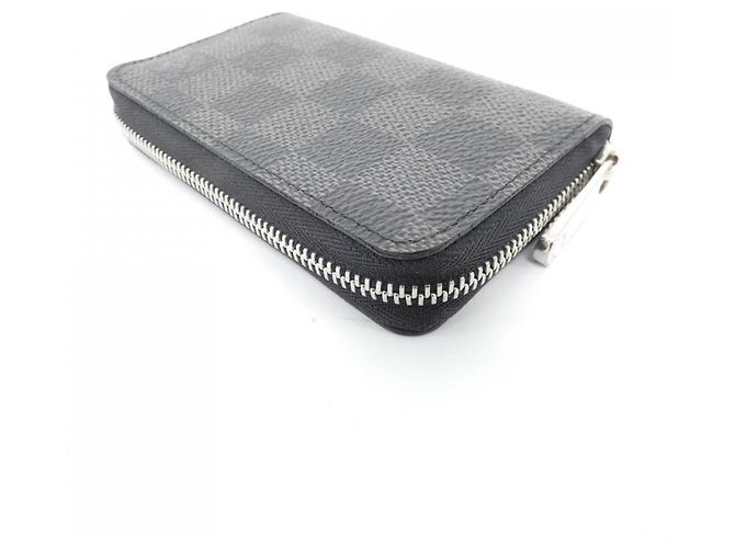 Portafoglio Zippy Damier Graphite Louis Vuitton Damier ebene - vista 3