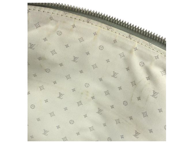 Borsa Louis Vuitton Suhali Lockit PM Argento - vista 9