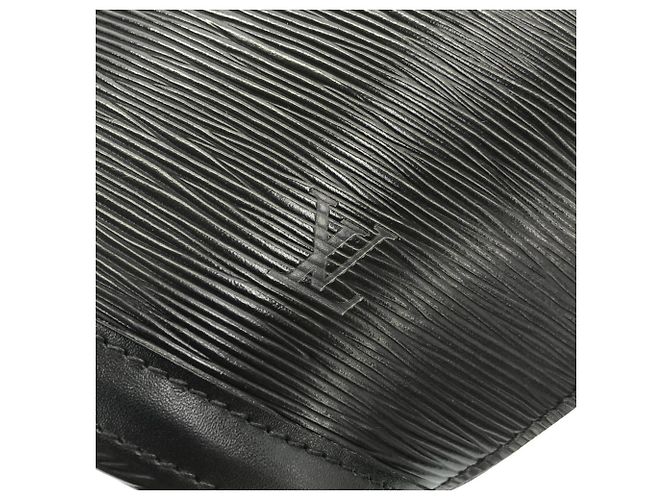 Borsa Louis Vuitton Epi Saint Jacques Nero - vista 4