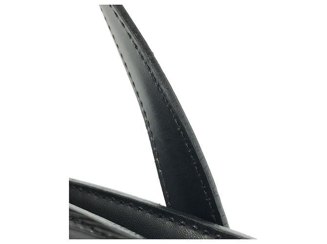 Borsa Louis Vuitton Epi Saint Jacques Nero - vista 7