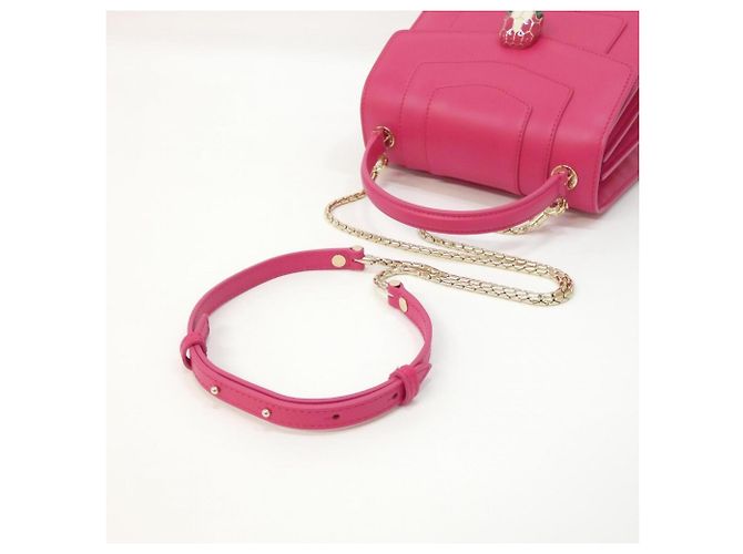 Bulgari Borsa Bvlgari Serpenti Forever Rosa - vista 6