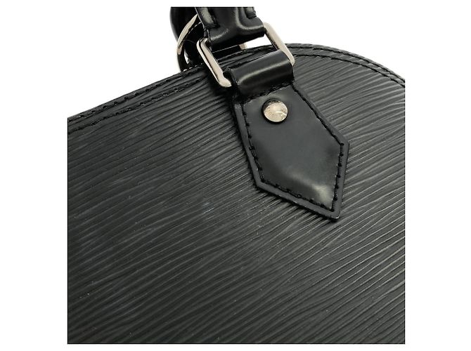 Borsa Louis Vuitton Epi Alma BB Nero - vista 7