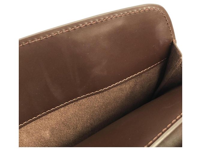 Borsa Louis Vuitton Epi Pont Neuf M5205D Marrone - vista 10