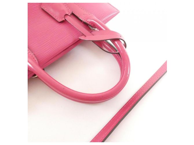 Borsa Louis Vuitton Epi Marly BB Rosa - vista 5