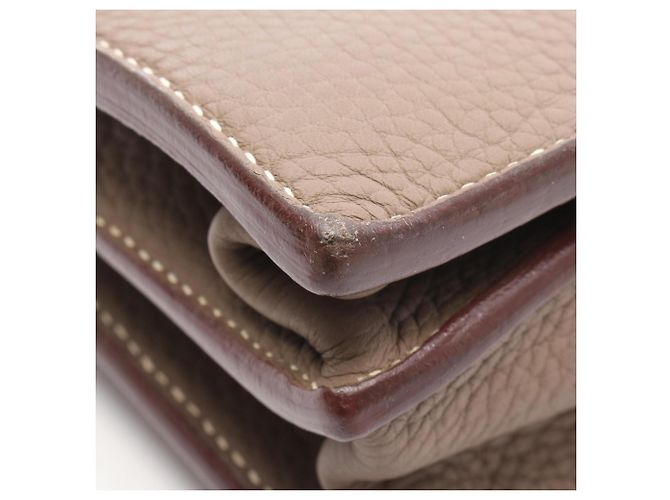 Hermès Hermes Sac à Dépêches 38 Business Bag Marrone - vista 10
