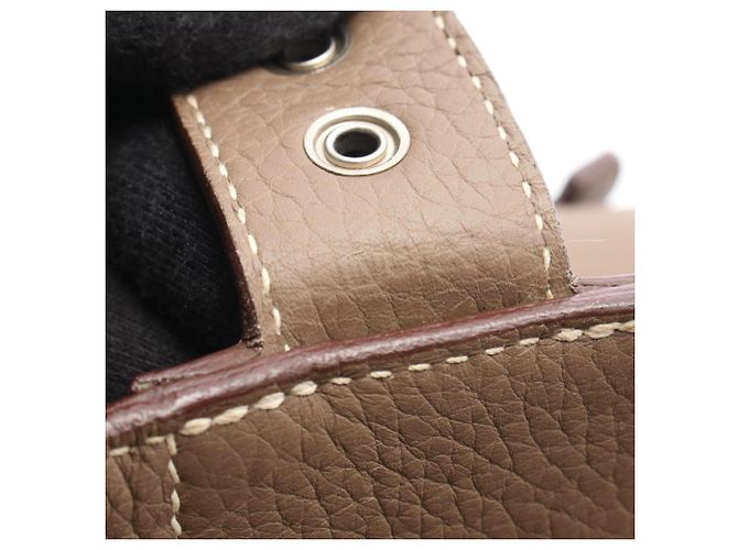 Hermès Hermes Sac à Dépêches 38 Business Bag Marrone - vista 5