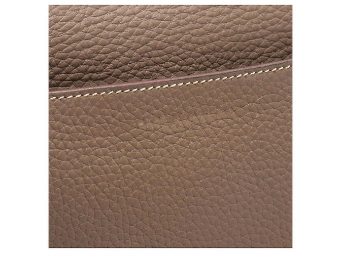 Hermès Hermes Sac à Dépêches 38 Business Bag Marrone - vista 8