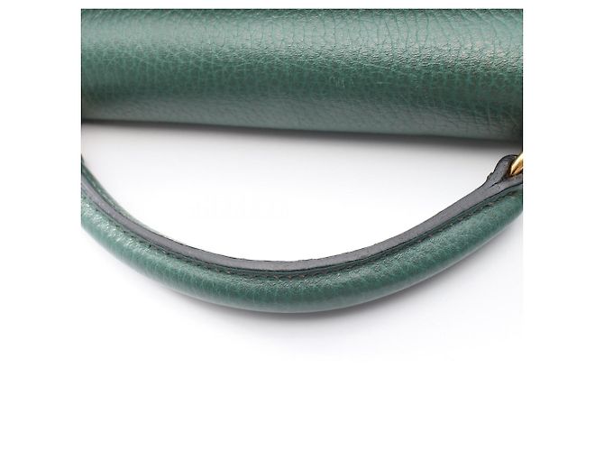 Hermès Zaino/Borsa Hermes Kelly Ad GM Verde - vista 10