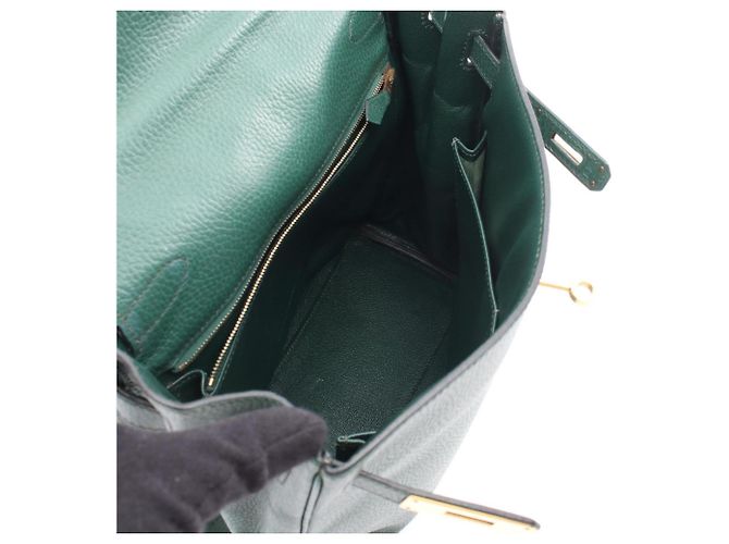 Hermès Zaino/Borsa Hermes Kelly Ad GM Verde - vista 3