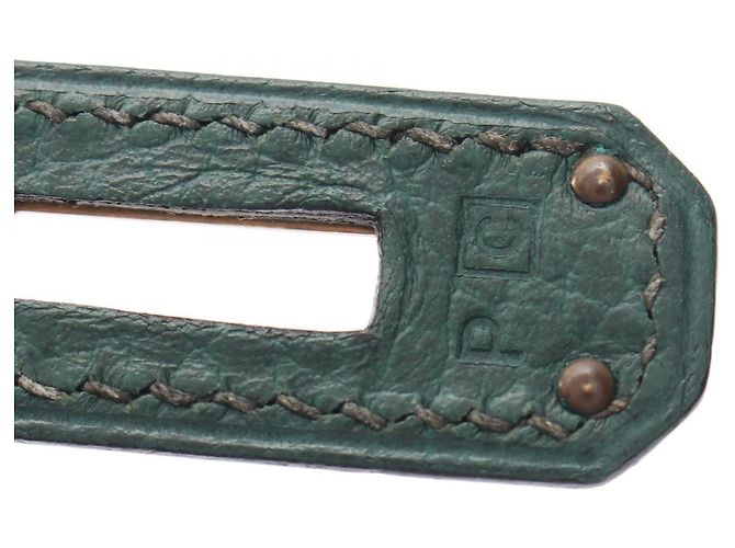Hermès Zaino/Borsa Hermes Kelly Ad GM Verde - vista 5