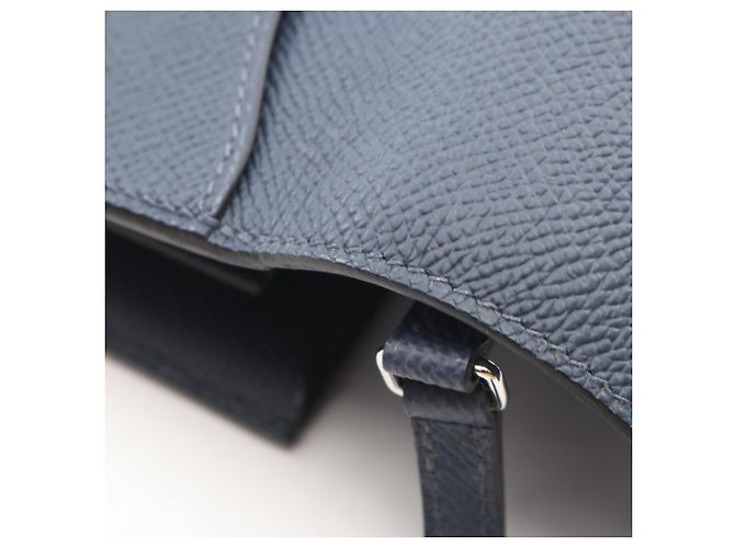 Hermès Hermes Constance Long To Go Schultertasche Marineblau - Ansicht 7