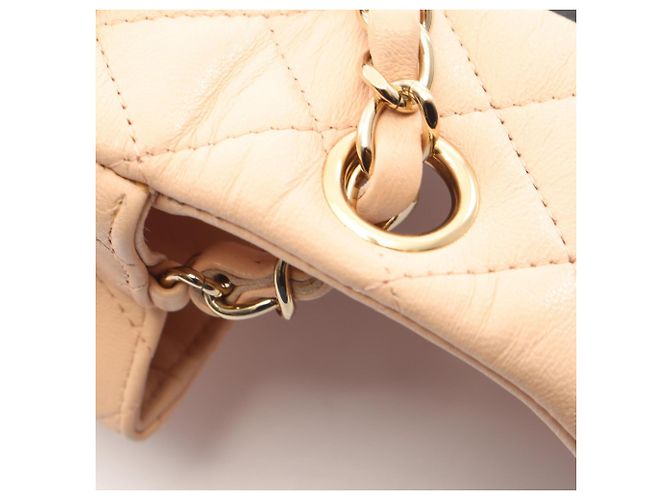 Bolso de hombro Chanel Mini Matelassé Bicolor Negro Rosa - vista 8