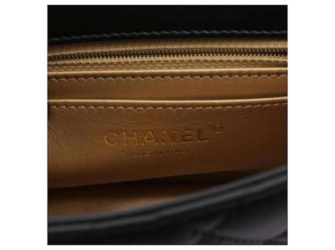 Borsa a Spalla Chanel Mini Matelassé Nero - vista 4