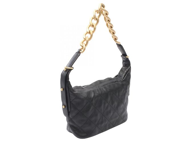 Borsa Hobo Matelassé Chanel Nero - vista 2