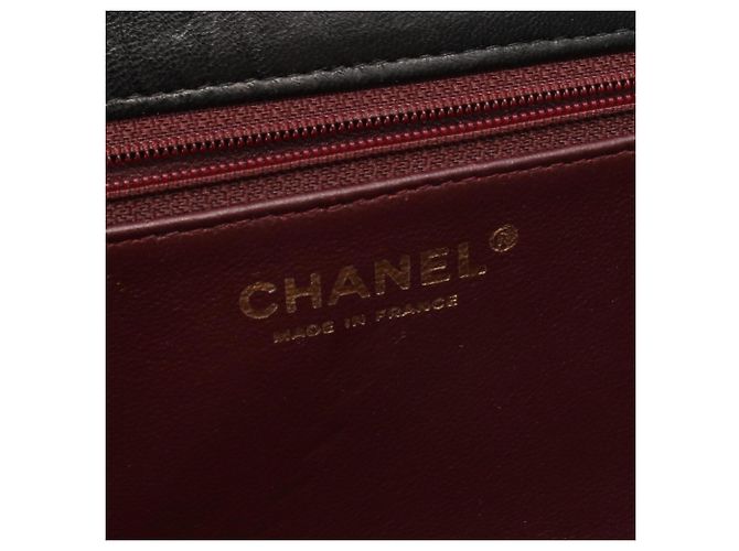 Chanel Matelassé Full Flap Schultertasche Schwarz - Ansicht 4