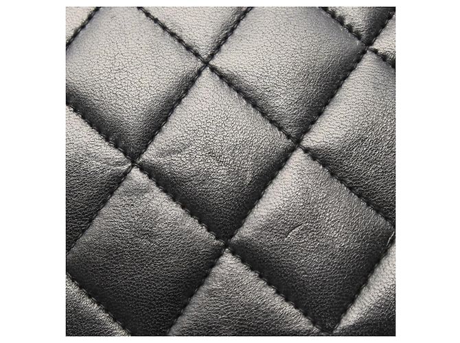 Chanel Matelassé Full Flap Schultertasche Schwarz - Ansicht 8