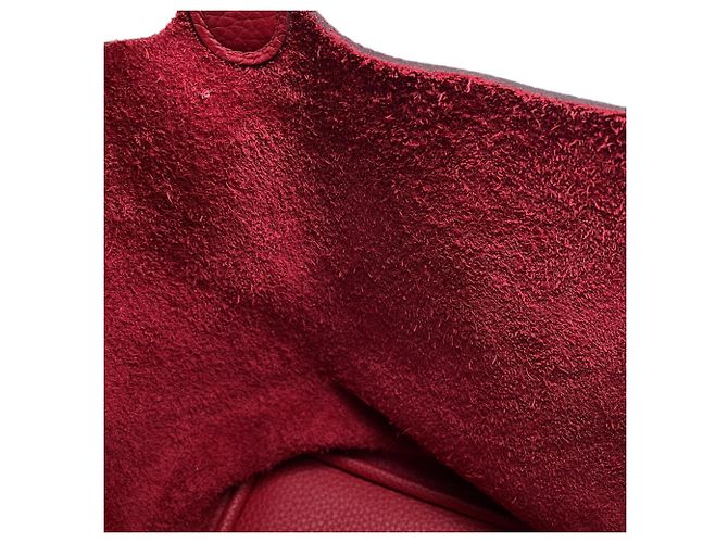 Hermès Borsa Hermes Picotin Lock MM in Rouge Casaque Rosso - vista 7