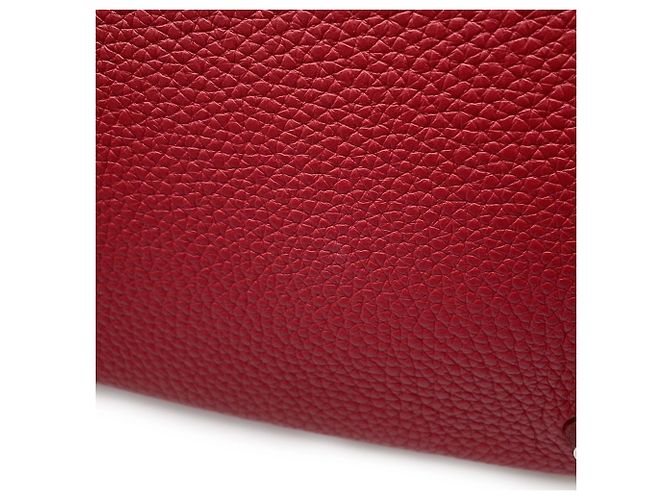 Hermès Borsa Hermes Picotin Lock MM in Rouge Casaque Rosso - vista 9