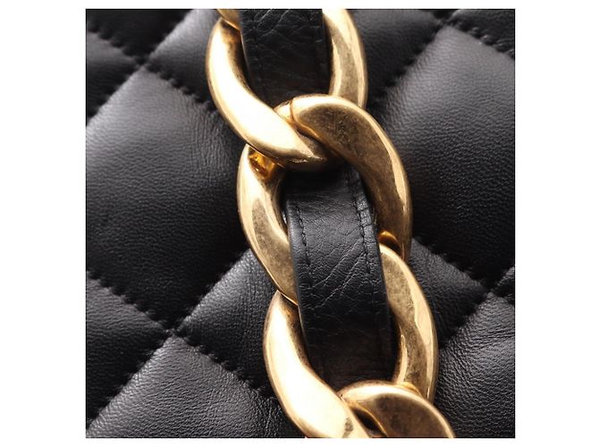 Timeless Borsa Large Flap Chanel Matelassé Nero - vista 10