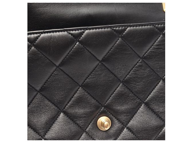 Timeless Borsa Large Flap Chanel Matelassé Nero - vista 6
