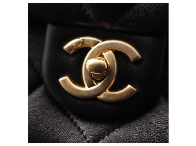 Timeless Borsa Large Flap Chanel Matelassé Nero - vista 7