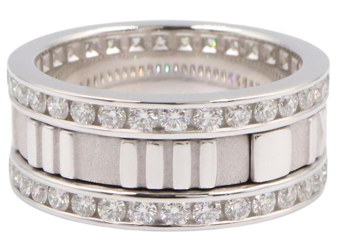 Anello Atlas Tiffany & Co. con diamanti Argento - vista 2