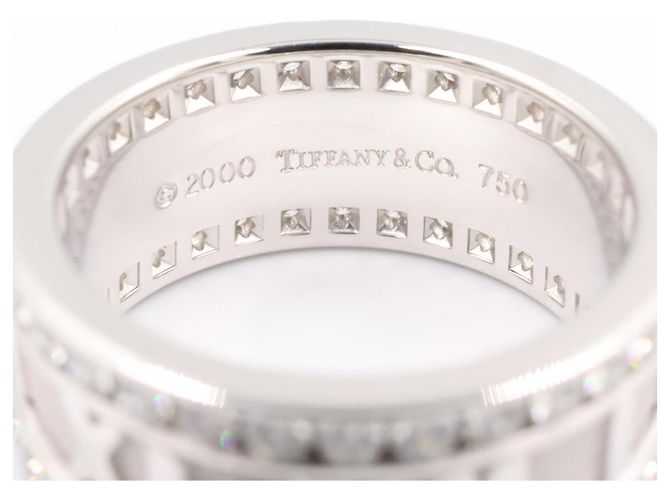 Anello Atlas Tiffany & Co. con diamanti Argento - vista 4