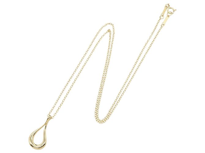 Collana Tiffany & Co. Open Teardrop D'oro - vista 2