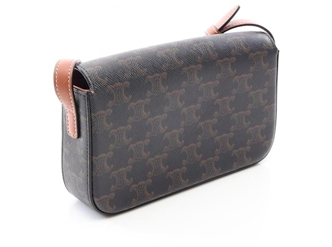 Céline Borsa a Spalla Celine Claude Triomphe Marrone - vista 2