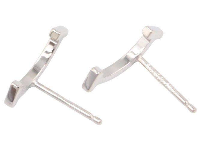 Orecchini T Smile Mini di Tiffany & Co. Argento - vista 3