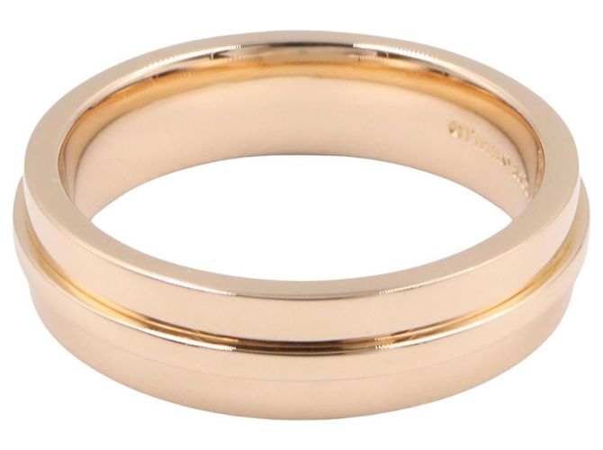 Anello T stretto di Tiffany & Co. in oro rosa 18K D'oro - vista 3