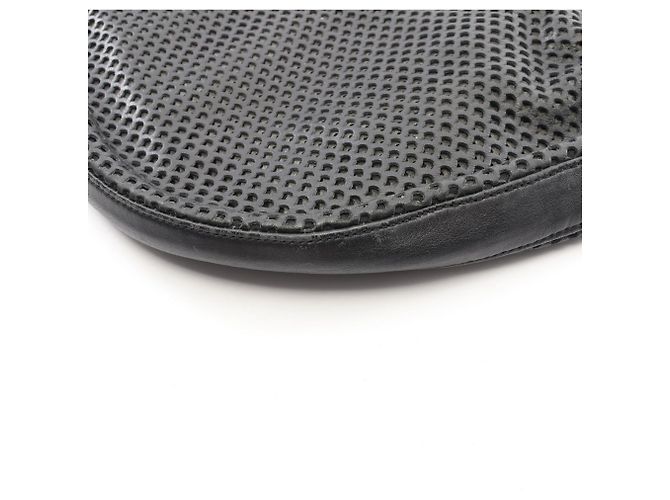Borsa Hobo in pelle nera Christian Dior Nero - vista 10