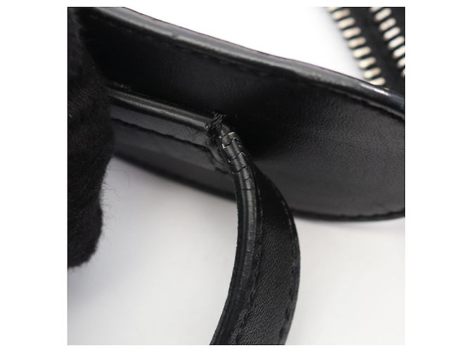 Borsa Hobo in pelle nera Christian Dior Nero - vista 5
