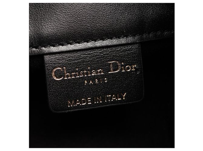 Borsa a tracolla Christian Dior Diorcamp Nero Bianco - vista 4